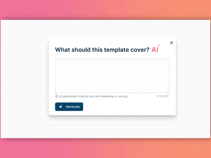 Generate flowcharts with AI visual intelligence from simple prompts