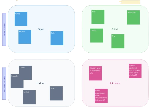 Johari Window Template